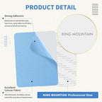 KING MOUNTAIN Canvas Repair Patch 9 x11 Inch 2 Pcs Self-Adhesive Waterproof - Image 3