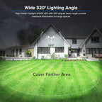 SANSI Motion Sensor Outdoor Lights, 15W 2000LM LED Flood Lights Outdoor - Image 2