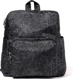 Baggallini Women's Carryall Packable Backpack, Midnight Blossom by baggallini