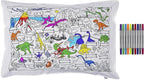 Coloring Pillowcase for Kids – Reusable DIY Pillow Cover by eatsleepdoodle