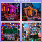 TW SHINE Smart Christmas Lights, 300 LED 100FT Color Changing Halloween String - Image 4