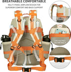 Military Tactical Backpack 45L/25L 3 Day Assault Pack Molle Daypack Hiking - Image 3