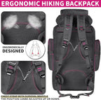 Hiking Backpack for Men 70L/100L Camping Backpack Military Rucksack Molle 3 - Image 5