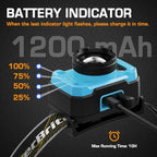 EverBrite 600 Lumen Headlamp, Rechargeable Headlight - Image 4