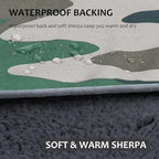 Tirrinia Large Waterproof Outdoor Blanket, Soft Warm Windproof Stadium Blanket - Image 2