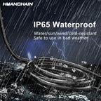 HUANCHAIN Indoor Outdoor Black Extension Cord 75 Ft 2 Pack Waterproof, 16/3 - Image 5