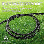 LUCKY TL Indoor Outdoor Extension Cord, 14/3 Gauge Black Long Extension Cord - Image 5