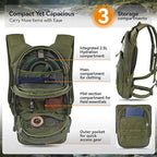MARCHWAY Tactical Molle Hydration Pack - Image 3