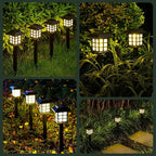 SOLPEX Solar Outdoor Lights, 12 Pack Solar Path Lights, Walkway Lights Outdoor - Image 6