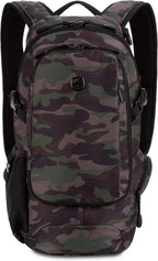 SwissGear 3598 Backpack, Narrow Daypack, Camo/Green - Image 8