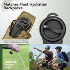 MARCHWAY 2L/2.5L/3L TPU Hydration Bladder, Ultra Durable Water Reservoir Bag - Image 5
