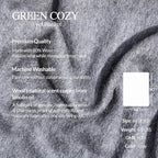 Military Style Wool Blanket – Cushioned, Breathable, Warm & Washable – - Image 6