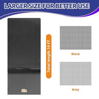 KING MOUNTAIN Black Window Screen Repair Tape, 3inX10FT Heavy Duty Screen - Image 2