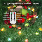 Easter Decorations Easter Egg Lights, Pastel Fairy Lights Battery Operated - Image 3