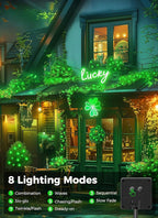 Minetom Solar String Lights Outdoor, 40FT 100 LED String Lights Solar Powered - Image 4