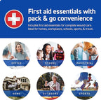 Care Science First Aid Kit, 110 Pieces | Professional Use - Image 2