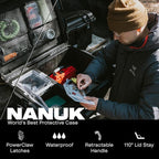 NANUK Trail 80 – 79L Waterproof Storage Box – Wheeled & Modular Cargo Case - Image 5