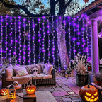 JMEXSUSS 300LED Purple Christmas Lights - Image 7