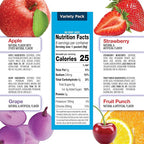 Amazon Basic Care Electrolyte Powder Variety Pack, Fruit Punch, Strawberry - Image 6