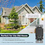 TOPGREENER Motion Sensor Light Switch, Occupancy & Vacancy Motion Sensor Switch - Image 7