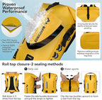 MARCHWAY Roll Top Waterproof Backpack, Floating Dry Bag 20L/30L/45L - Image 4