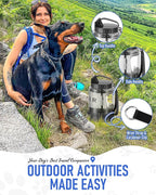 Dog Water Bottle Travel Bowl, 77oz Large Portable Dog Water Bowl Dispenser - Image 7