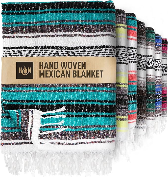 Authentic Extra Large Mexican Blanket by ZulayKitchen