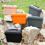 Sheffield 12626 Ammo Storage Box, Stackable .30 Cal Field Boxes, Water and Dust - Image 9