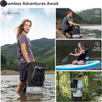 MARCHWAY Floating Roll Top Dry Bag, Flexible Lightweight TPU Waterproof - Image 7