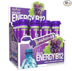 Zipfizz Daily Energy Drink Powder, 12 Pack | 3-in-1 Sustained Energy, Rapid by Zipfizz