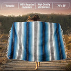 Hydration Nation Authentic Extra Large Mexican Blanket - Image 3
