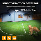 UME 49W 5500LM LED Security Lights Motion Sensor Light Outdoor, 5000K Daylight - Image 3