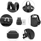 Mini Hiking Waterproof Backpack Purse - Image 7