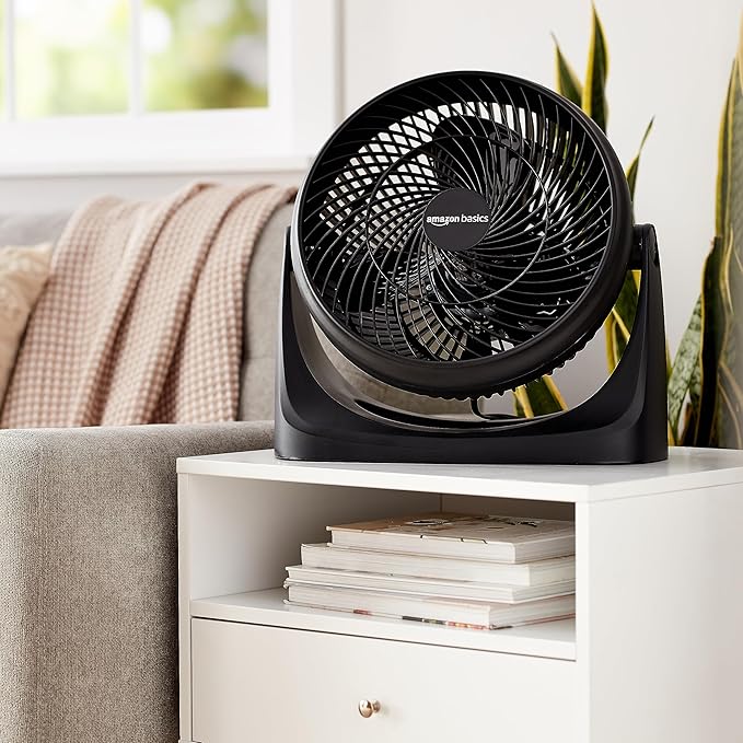 Amazon Basics Air Circulator Fan, Desk Fan - Image 7