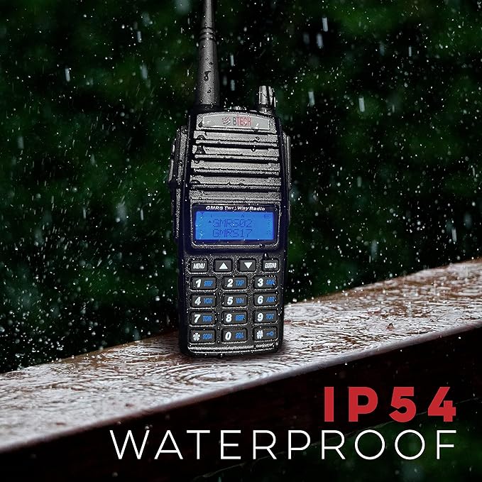 BTECH GMRS-V2 5W 200 Fully Customizable Channels GMRS Two-Way Radio. USB-C - Image 4