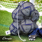 Champion Sports Mesh Equipment Bag – Heavy-Duty Nylon Drawstring Bag - Image 8