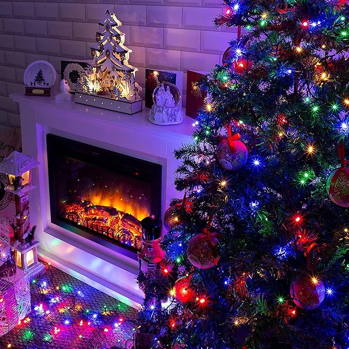 Dazzle Bright Multi-Colored Christmas String Lights, 164ft 2000 LED Waterproof - Image 3