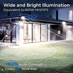 CINOTON 120W LED Flood Lights Outdoor, IP65 Waterproof Exterior Security Wall - Image 6