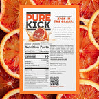 Pure Kick Energy Singles To Go Drink Mix, Blood Orange, Includes 12 Boxes - Image 2