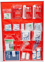 4-Shelf Restaurant Metal 1st Aid Cabinet Class B, Large Capacity First Aid Wall - Image 2