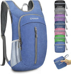 ZOMAKE 10L Ultra Lightweight Packable Backpack, Small Daypack Light Foldable by ZOMAKE