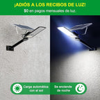 Engrepo Solar Street Lights Outdoor, 15000lm IP67 Waterproof Flood Light - Image 5