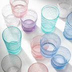 Godinger Highball Drinking Glasses, Acrylic Drinking Glasses Set, Elegant Tall - Image 4