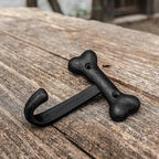 Mystic Colonial Medieval Cast Iron Bone-Shaped Wall Hook | Rustic Gothic - Image 8
