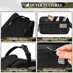 PAVILIA Extra Large Tactical Toiletry Bag - Image 4
