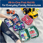 KeepGoing Travel First Aid Kit for Kids – 130 Pc. for Car, Diaper Bag & Backpack - Image 2