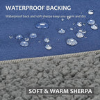 Tirrinia Large Waterproof Outdoor Blanket, Soft Warm Windproof Stadium Blanket - Image 2