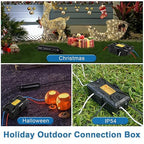 NineLeaf Outdoor Electrical Box Waterproof, Medium Weatherproof Electrical Box - Image 4