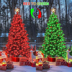 JMEXSUSS 200 LED Christmas Lights Outdoor, 66ft Red and Green String Lights - Image 2