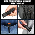 Fumete 20 Pieces LED Flashlight Mini 3 Mode Tactical Torch Small Water - Image 6